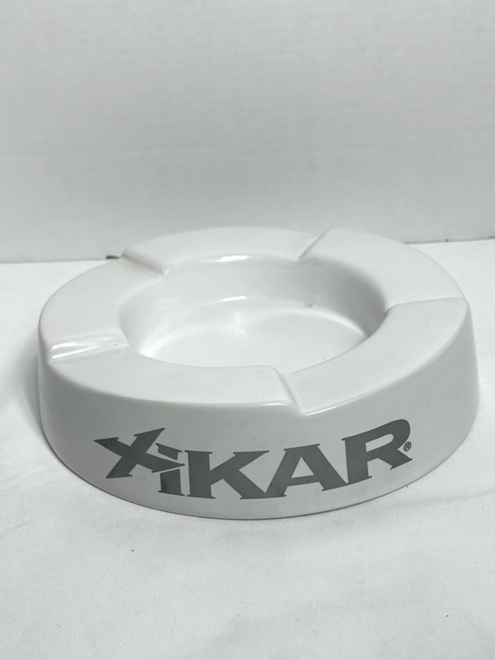 XIKAR White Ceramic Ashtray